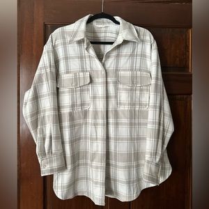 H&M oversized flannel. Super soft, worn once.